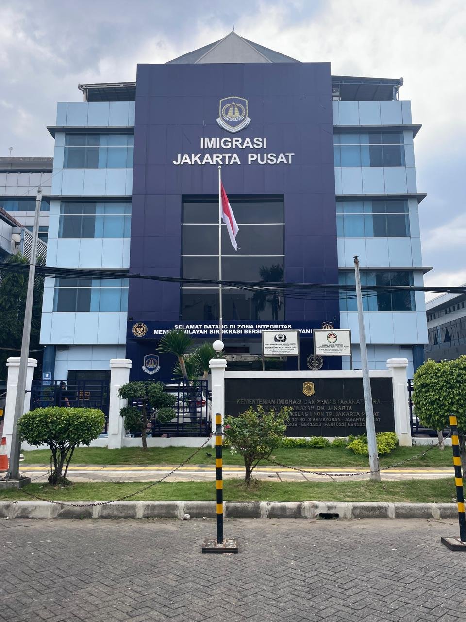 Central Jakarta Immigration Office (Kantor Imigrasi Jakarta Pusat)